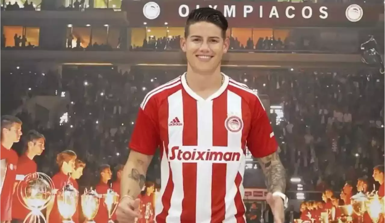 Qué estará pagando James... Olympiacos confirmó otra mala noticia