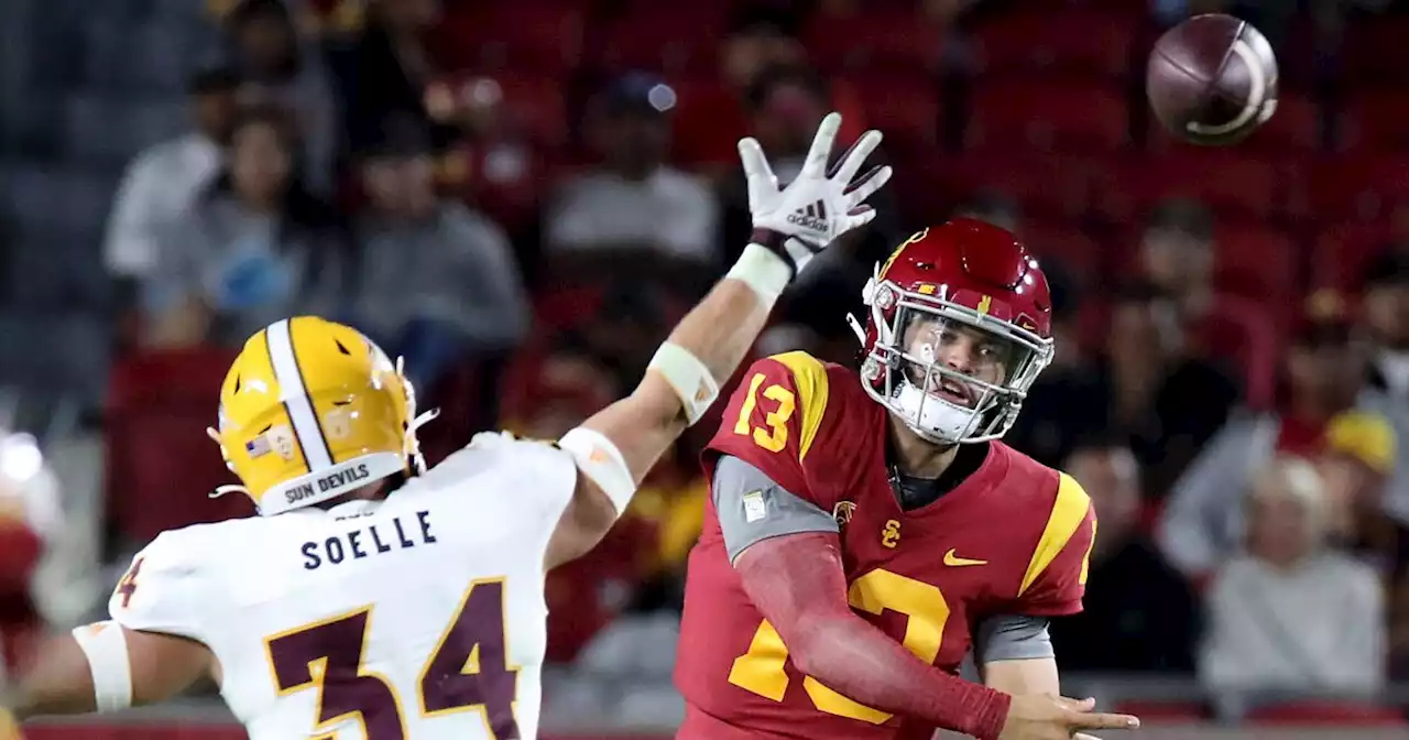 Caleb Williams shines as concerns over USC's defense linger in win over Arizona State