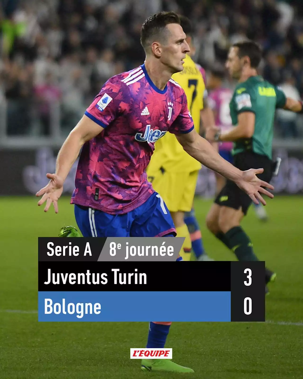 Juventus Turin 3-0 Bologne, Serie A, résultat et résumé du match (02/10/2022)