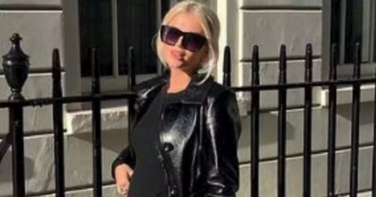 Pregnant Lucy Fallon 'glowing' as she shows off her 'gorgeous bump'