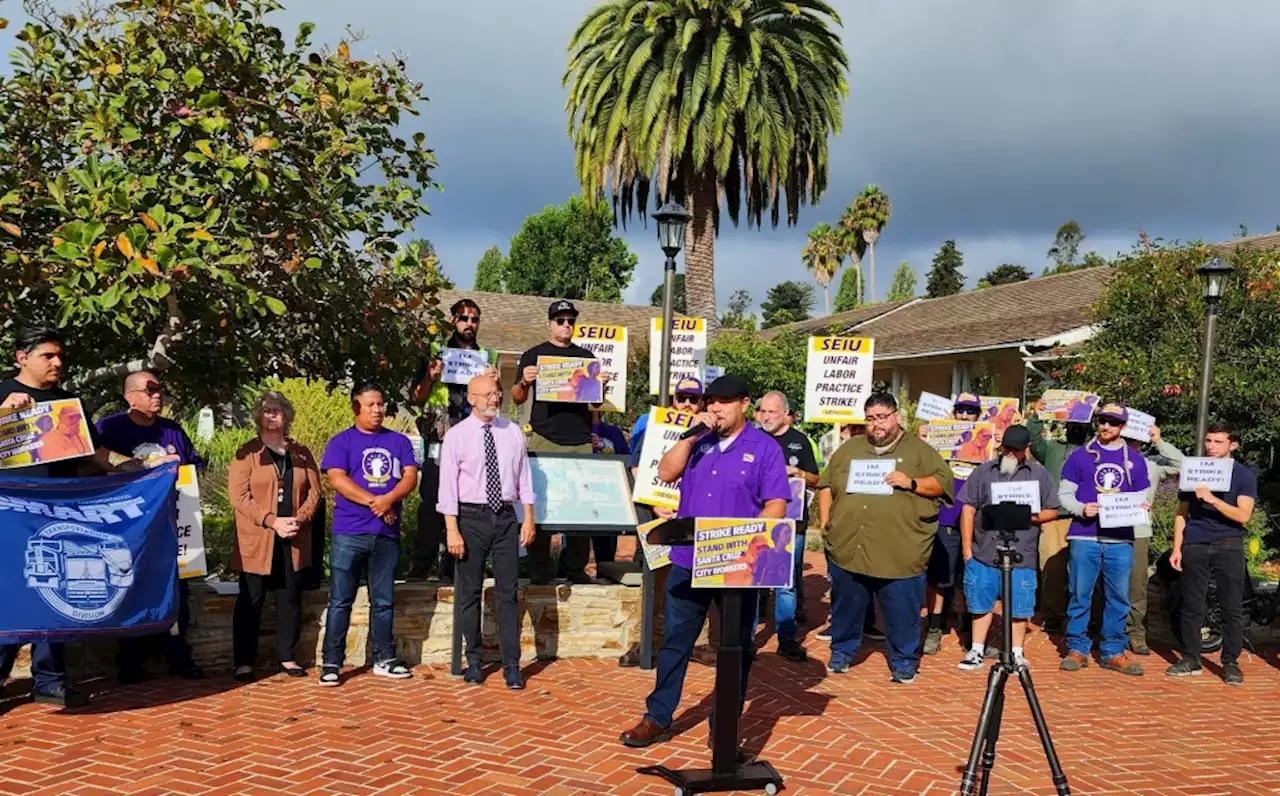 City of Santa Cruz workers will strike next week