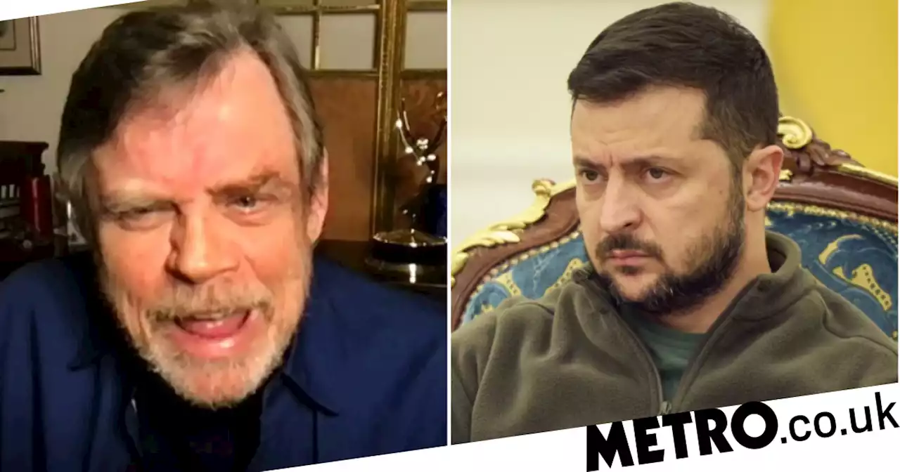 Mark Hamill explains why Zelensky appealed to him for help to combat Russia