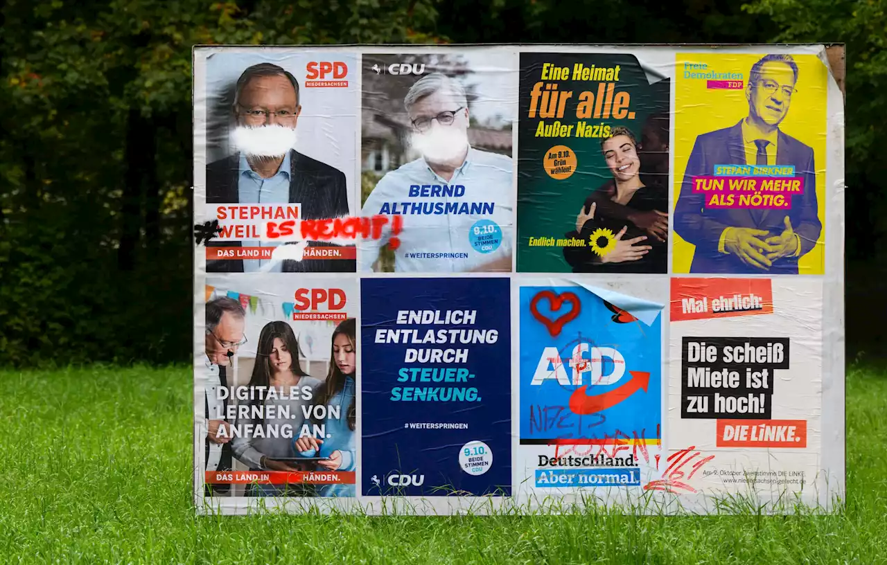 Wahlplakate zerstört: „Menschen sind besorgt und gefrustet“