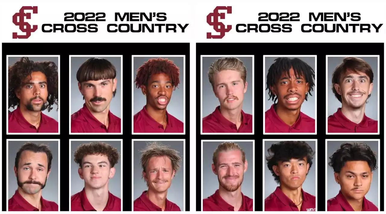 Here's the Story Behind Viral Santa Clara Men's Cross-Country Team Photos