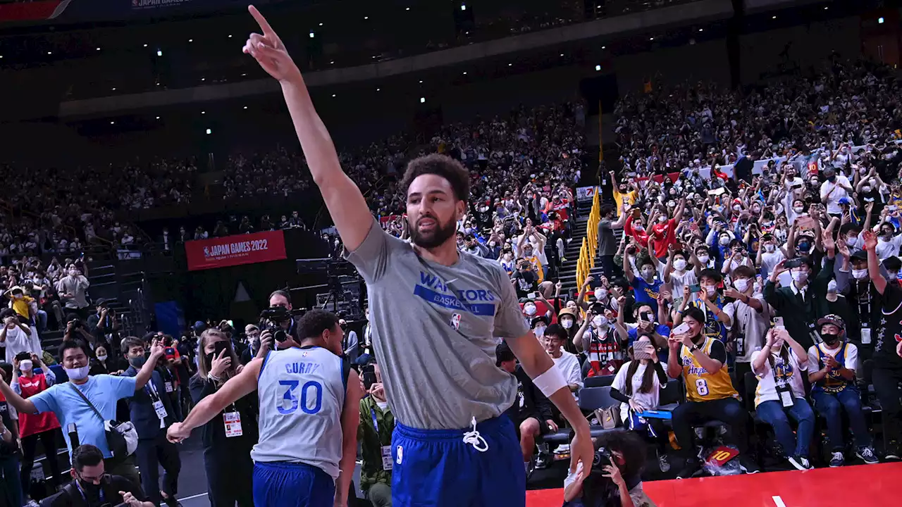 Klay Thompson Hilariously Thrilled to ‘Humble Jordan Poole' in 3-Point Contest