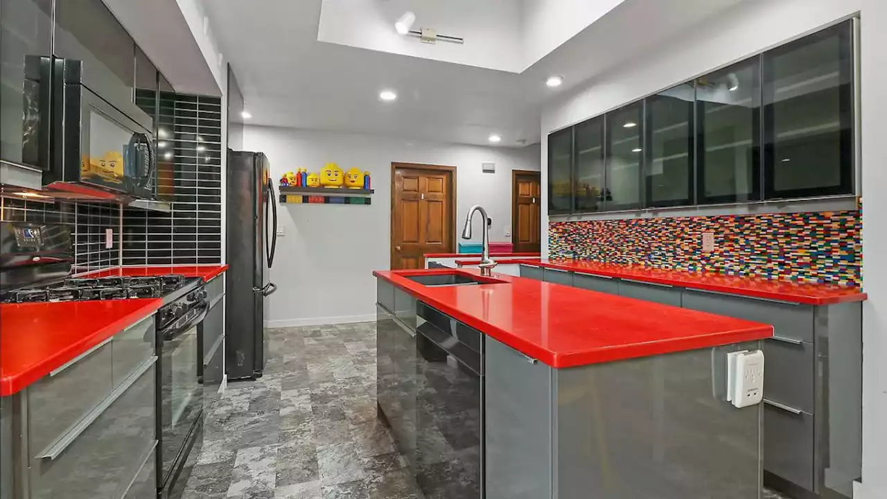 LEGO-Themed House in Wis. Finds Buyer: See the Home's Colorful Interior