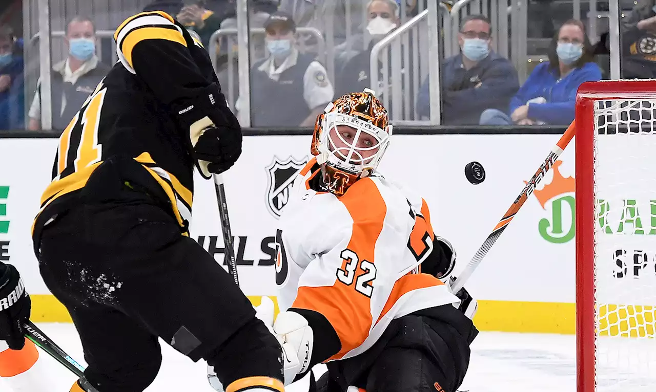 Flyers Vs. Bruins: Felix Sandstrom Suffers Injury in Preseason Loss to Boston