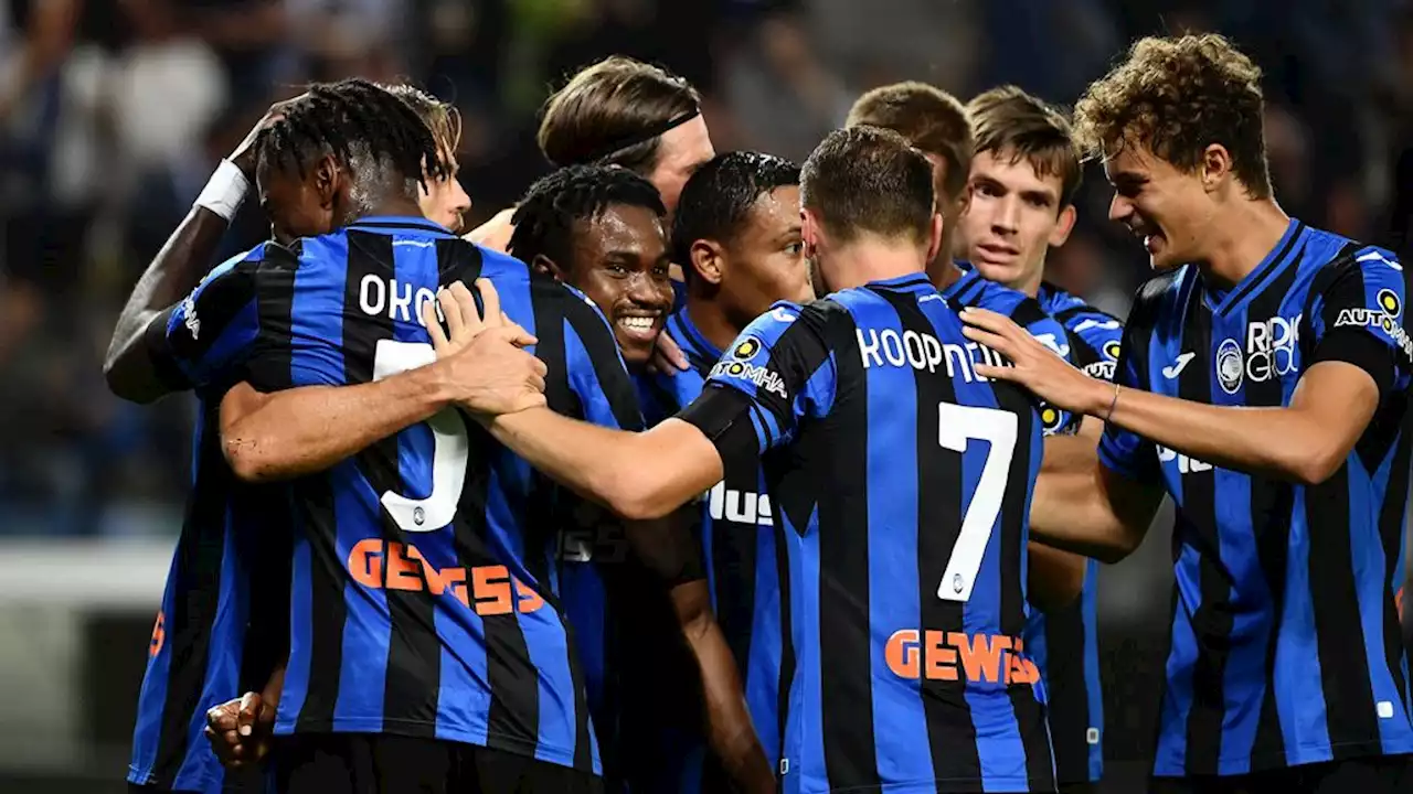 Atalanta - met drie Nederlanders in de basis - blijft tweede in Serie A