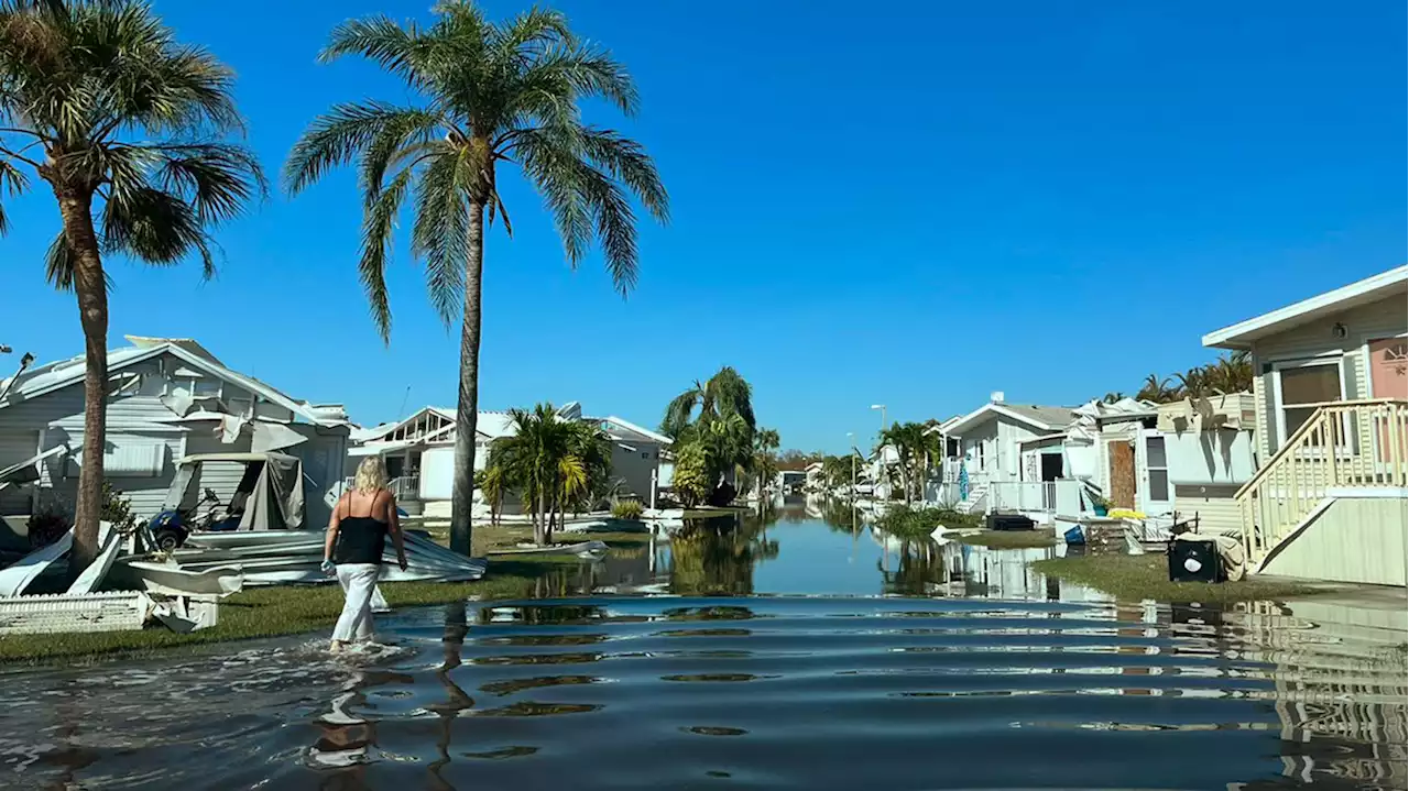 Flooding and closed roads are some of the challenges Florida's people face after Ian