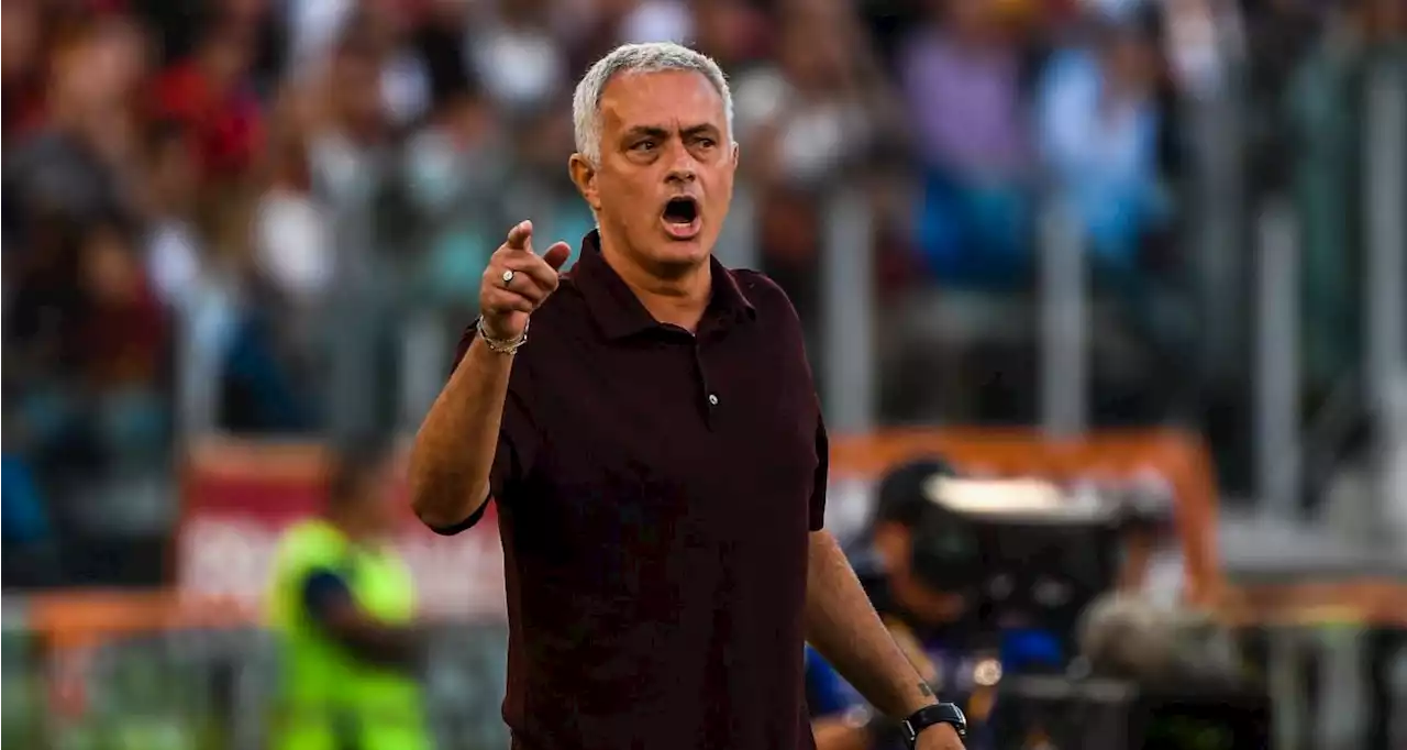 AS Roma : suspendu, Mourinho a suivi le match contre l’Inter…dans le bus des Giallorossi !