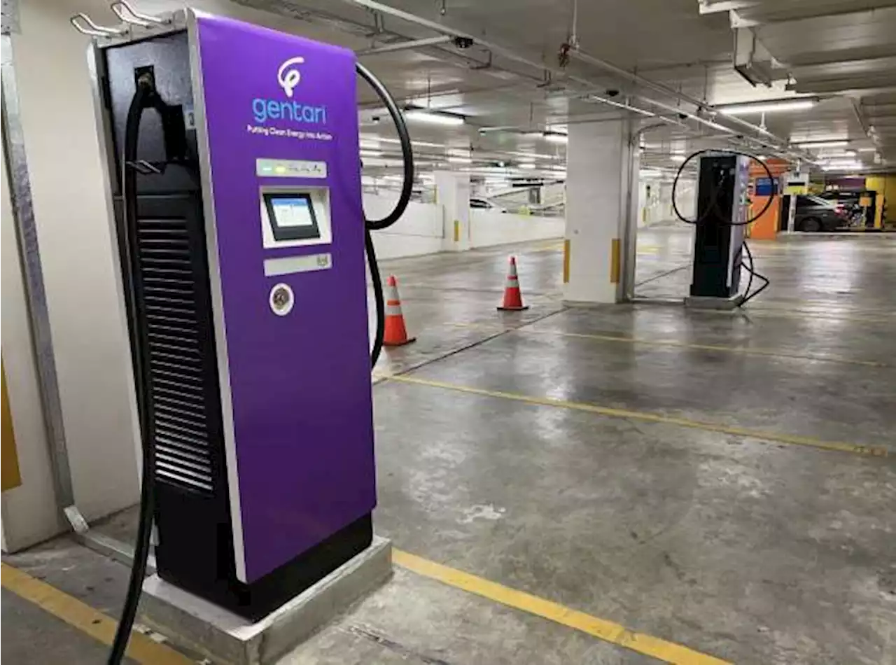 Petronas Gentari EV charging hub at Suria KLCC - 43 AC, 4 DC guns, DC charging at 60 sen per minute - paultan.org