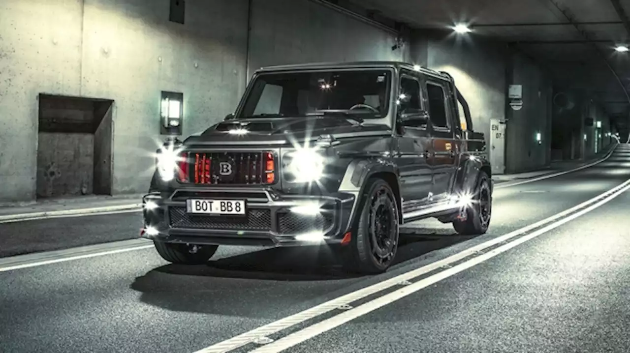 Brabus Turned the Mercedes G-Wagen Into a Bonkers 900 HP Supertruck