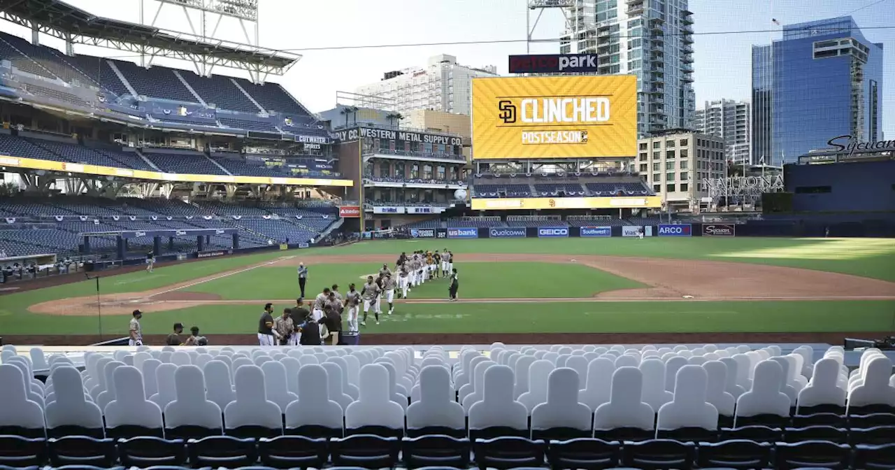 Padres hoping for champagne celebration Sunday at Petco Park