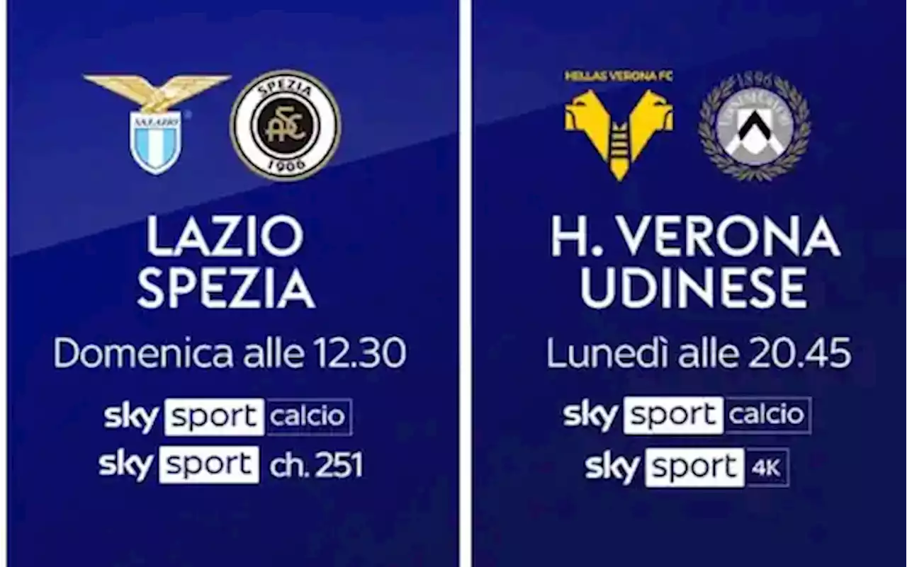 Partite Serie A oggi