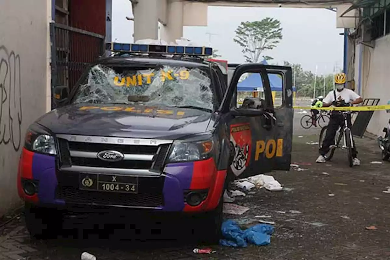 Foto-Foto Kerusakan Dampak Tragedi Kerusuhan Pasca Laga Arema FC vs Persebaya