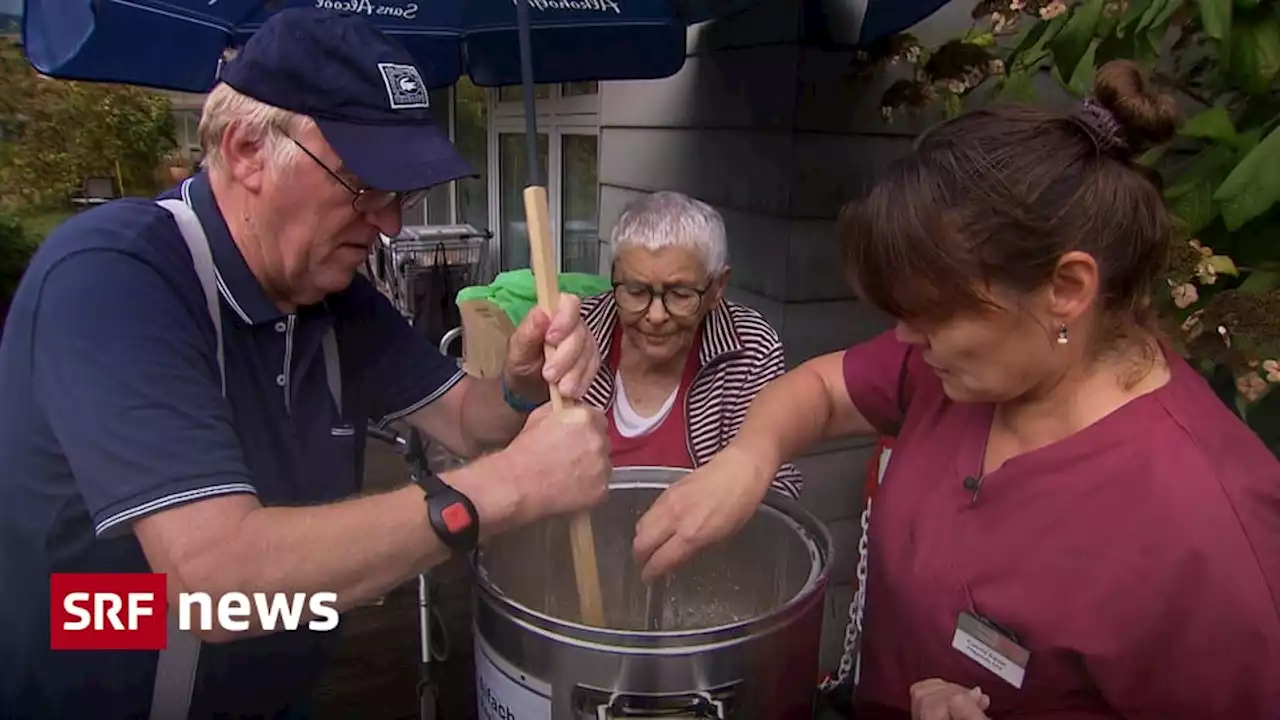 Altersheim geht neue Wege - Bier brauen hält Altersheimbewohner fit