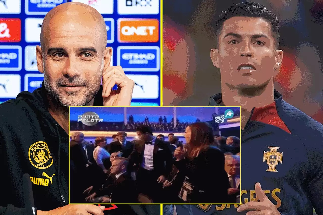 Guardiola appeared to snub Ronaldo handshake, but Man City boss loves Man United star