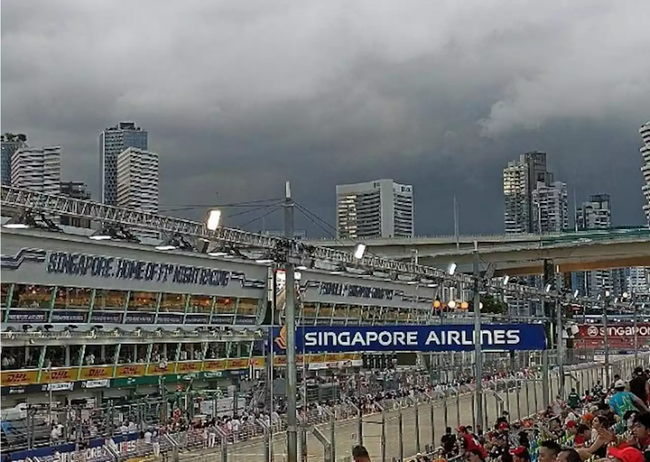 Formula 1 Singapura: Hujan Deras Guyur Marina Bay