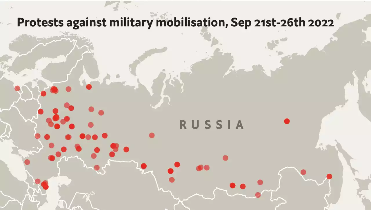 Protests erupt across Russia