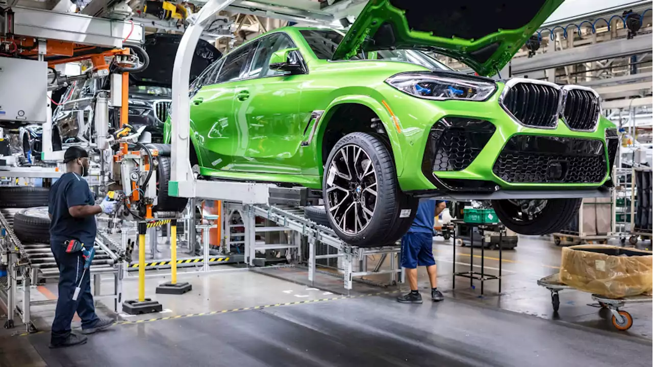 BMW builds its sixth millionth car in the United States