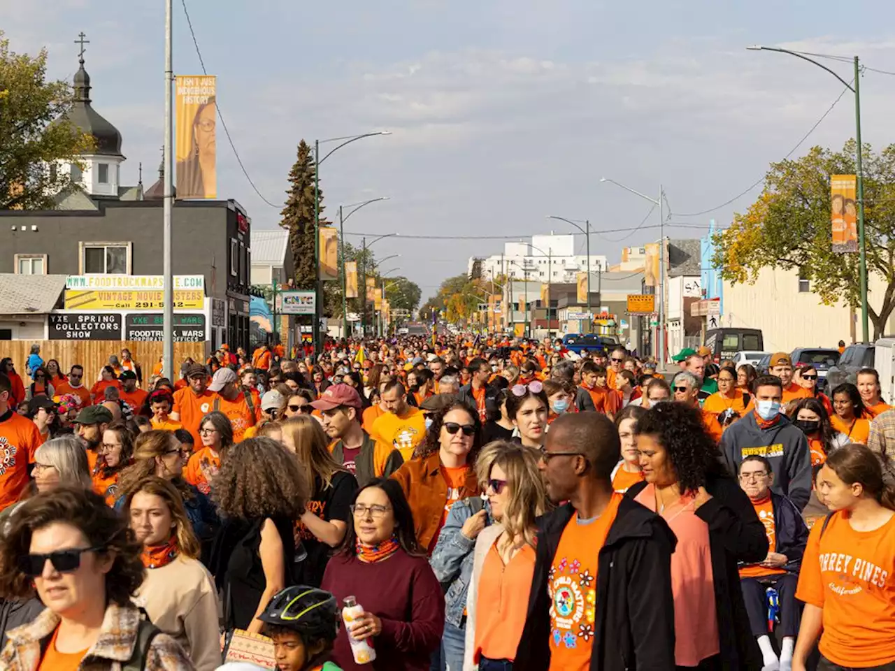 Photos: Thousands honour Day for Truth and Reconciliation in Saskatoon