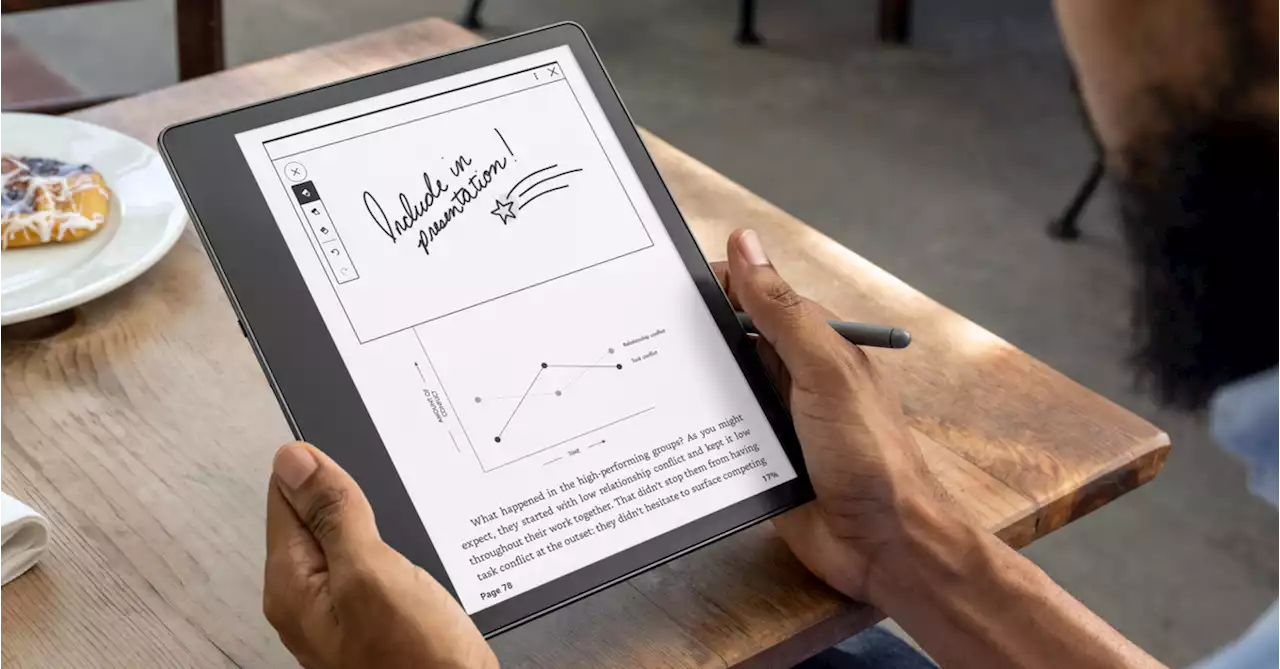 Amazon’s Kindle Scribe is an E Ink tablet for reading and writing
