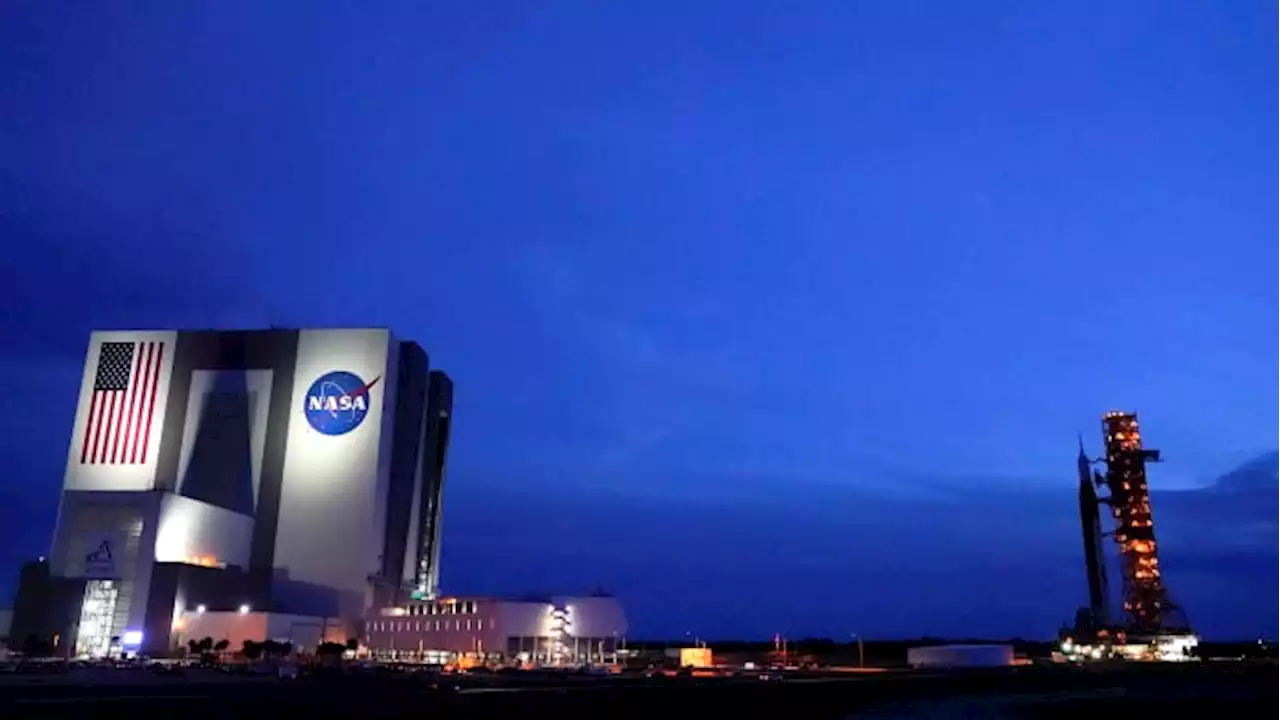 NASA moon rocket back in hangar, launch unlikely until Nov.