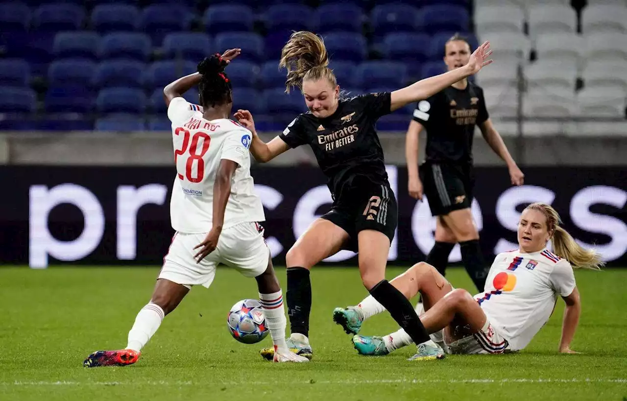 Les Lyonnaises balayées par Arsenal en Ligue des champions féminine