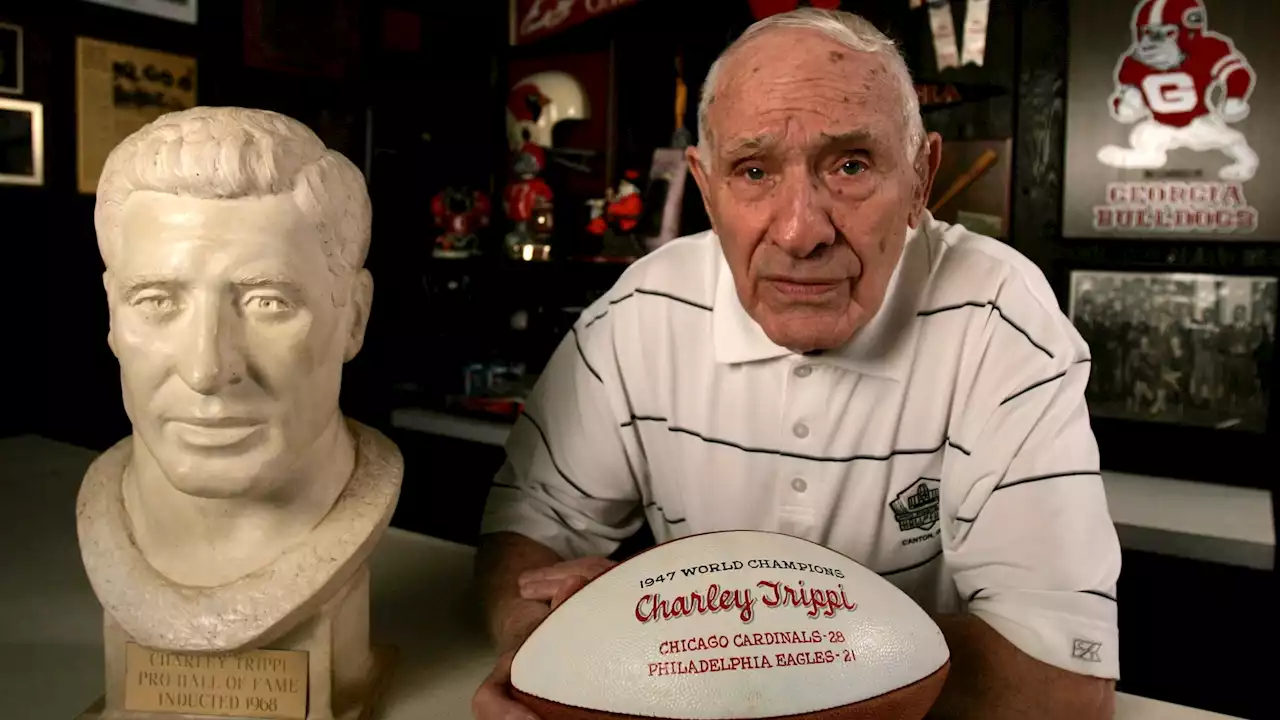 Pro and College Football Hall of Famer Charley Trippi dies at 100