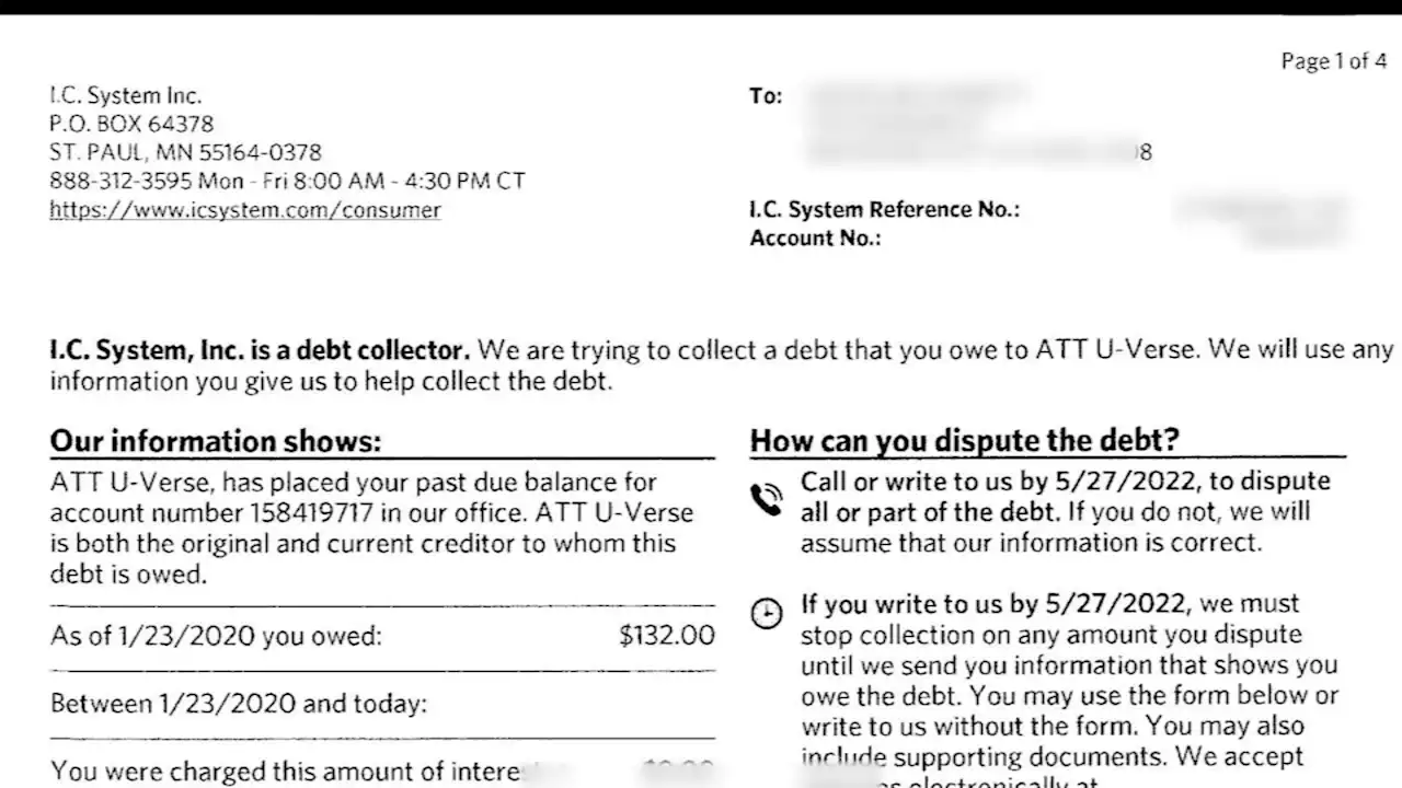 Redwood City woman fights off debt collectors for 3 years after unjust AT&T bill