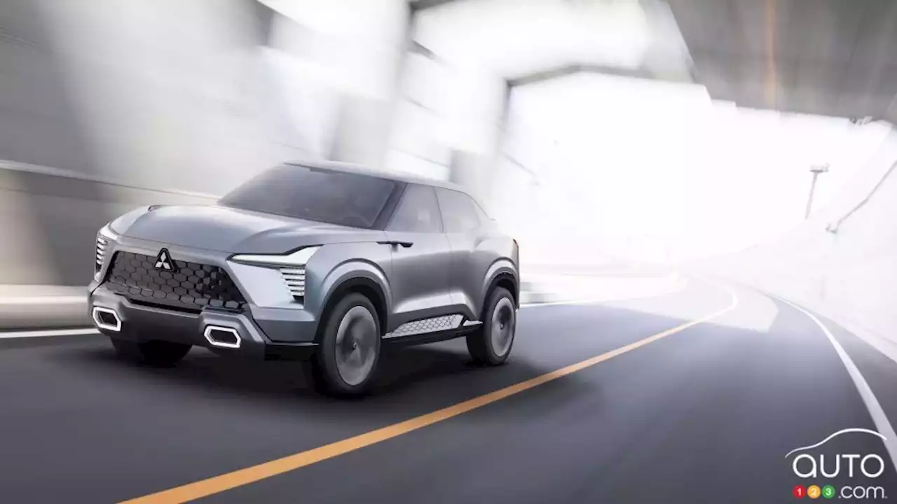 Mitsubishi XFC Concept shown ahead of full reveal | Car News | Auto123