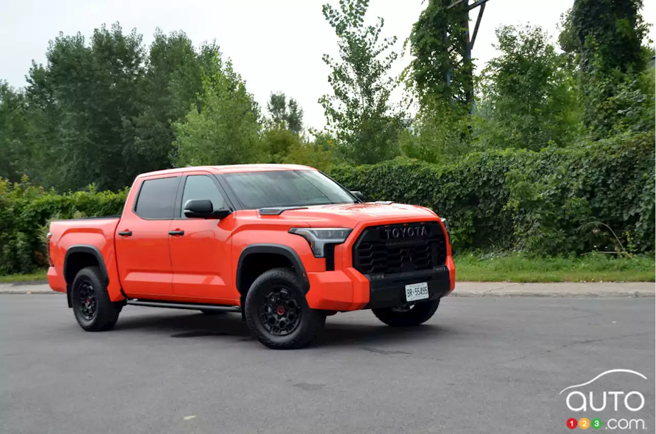 Toyota Tundra TRD Pro 2022 essai routier | Essais routiers | Auto123