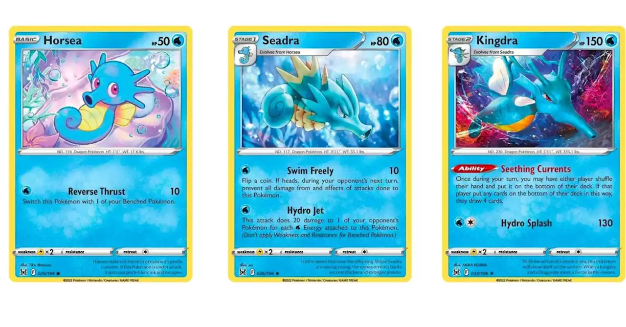 The Cards Of Pokémon TCG: Lost Origin Part 5: Horsea Line