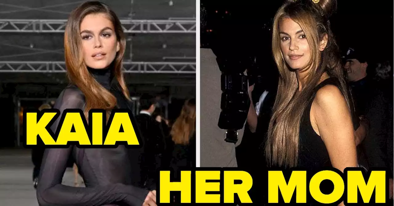 It's Actually Nuts How Much Kaia Gerber Looks Like Her Mom, Cindy Crawford, In These Pics