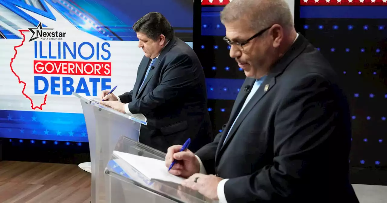 Fact-checking four claims from JB Pritzker and Darren Bailey at the Illinois governor debate