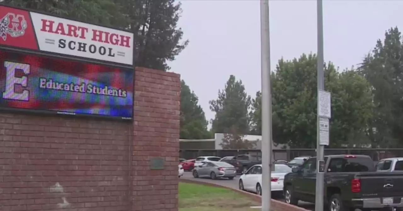 Patient at Hart High School hospitalized, condition unknown