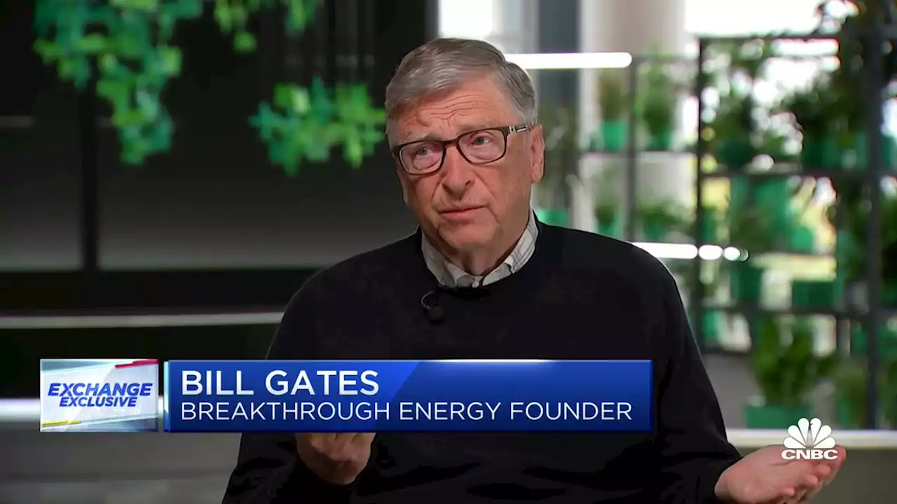 Bill Gates says rich countries must drive climate change innovation