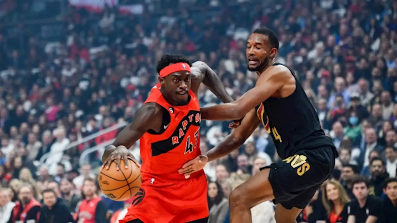 Siakam has 23 points, 11 boards and Raptors open season with 108-105 win over Cavs