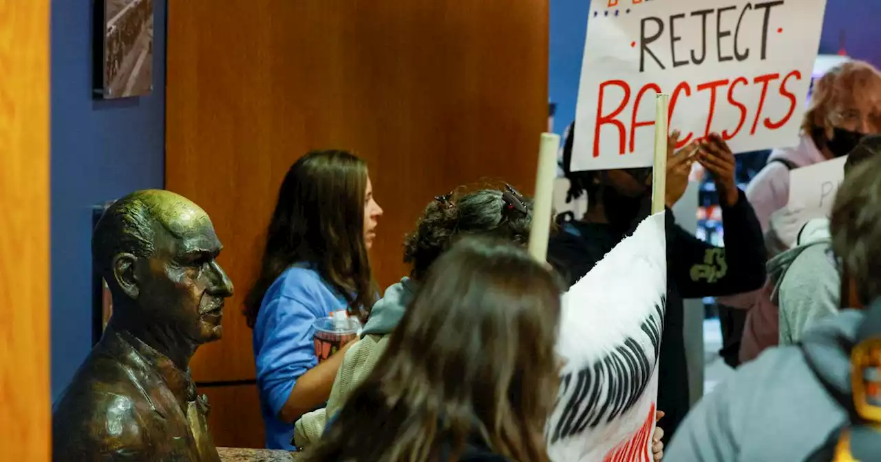 UTA students continue to push for renaming two buildings with ties to racism, segregation