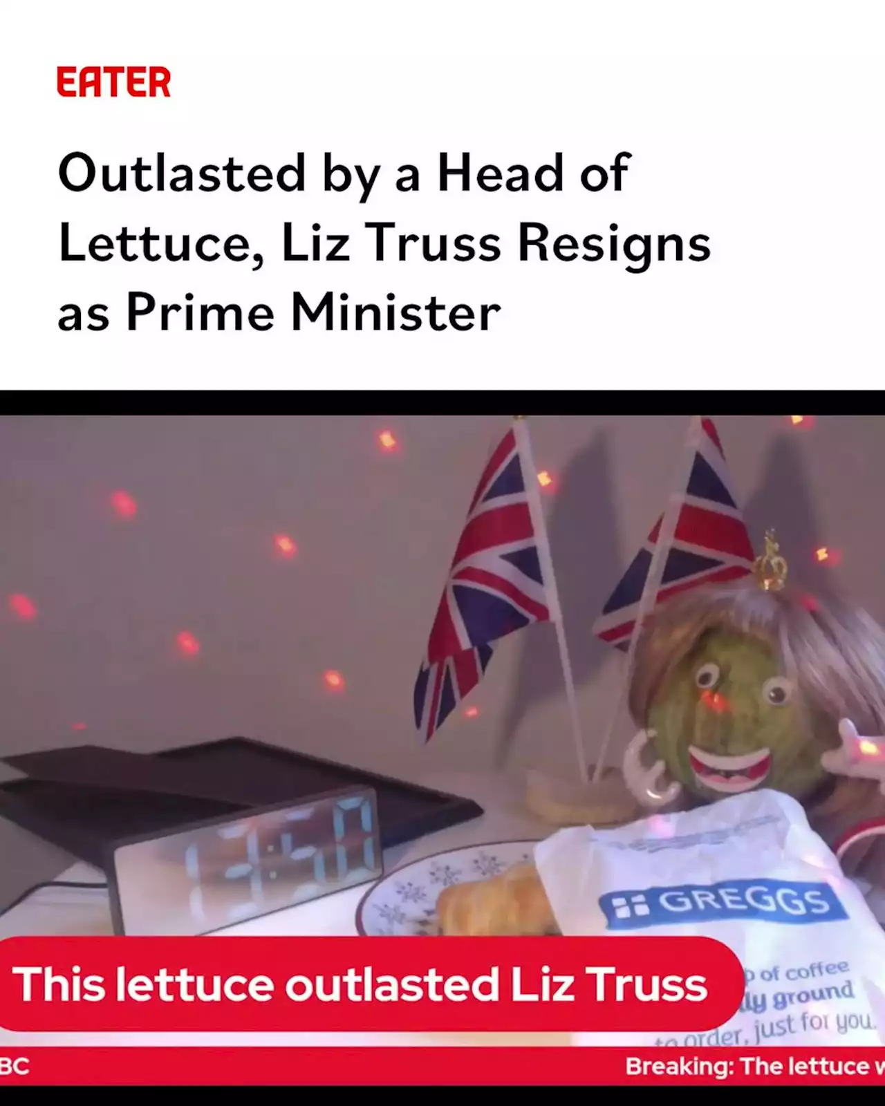 The Tories Make a Caesar Salad of Liz Truss as She Quits in Disgrace