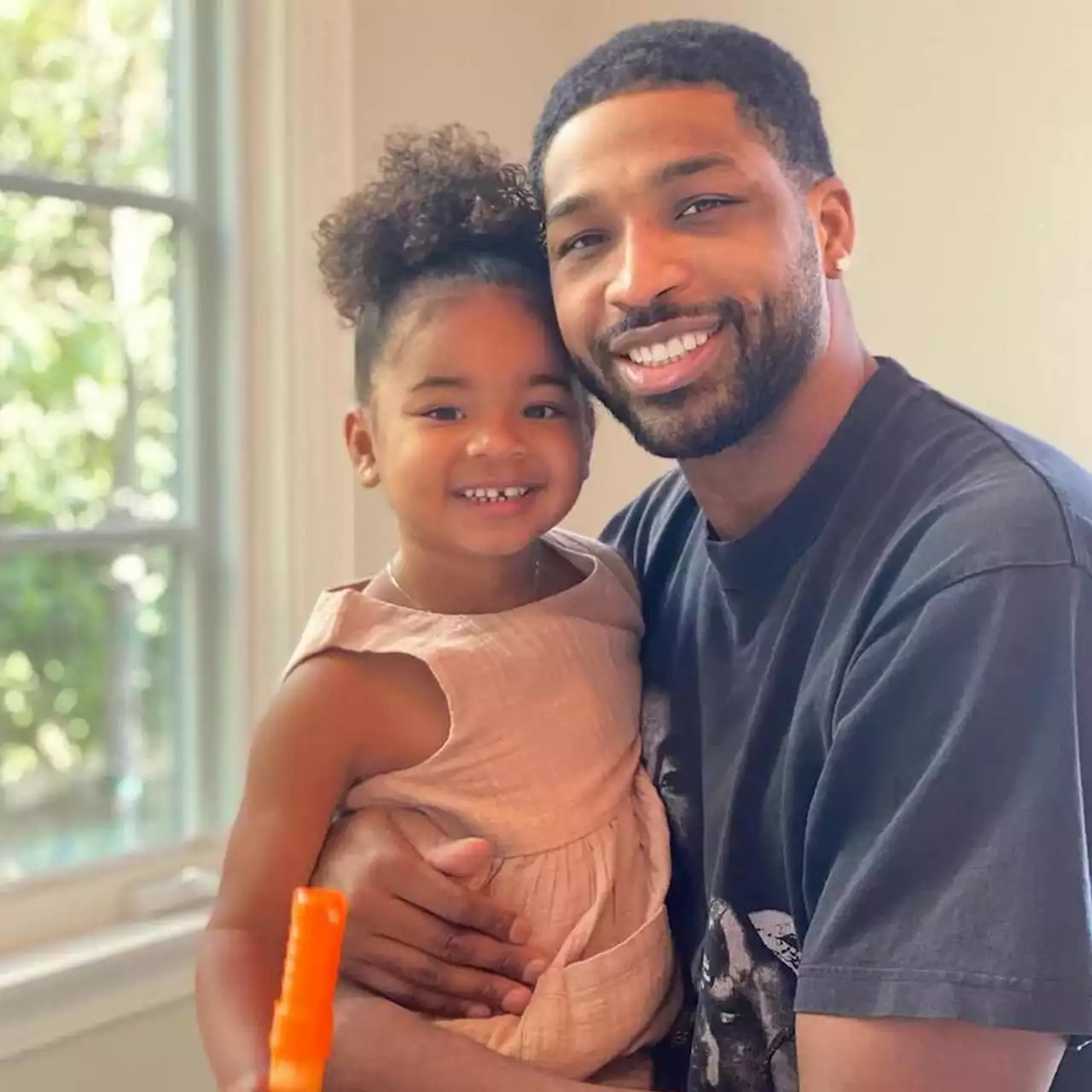 Tristan Thompson Shares Sweet Message From His and Khloe Kardashian's Daughter True - E! Online