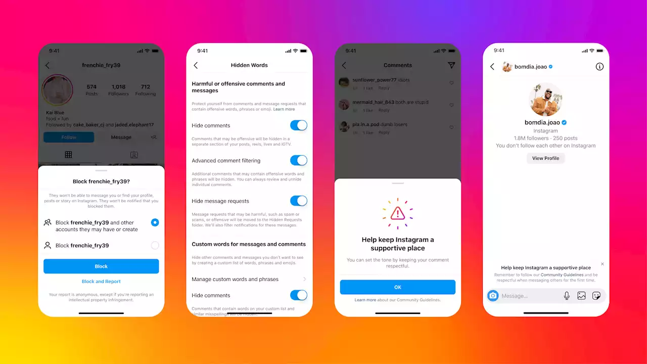 Instagram's new anti-abuse features include DM 'kindness reminders' | Engadget