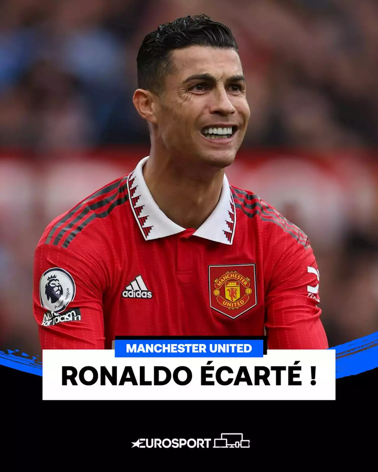 Manchester United - Cristiano Ronaldo écarté du groupe face à Chelsea après son attitude face à Tottenham