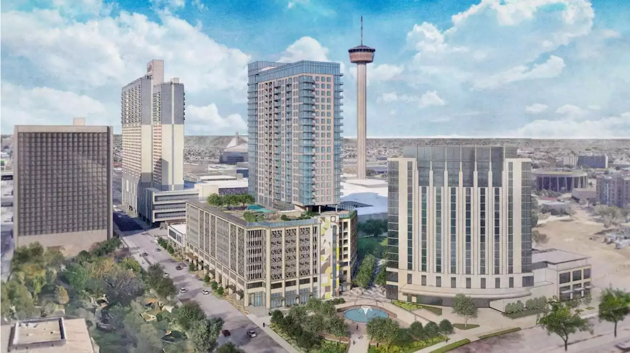 San Antonio panel OKs designs for 28-story apartment building, retail space at Hemisfair downtown