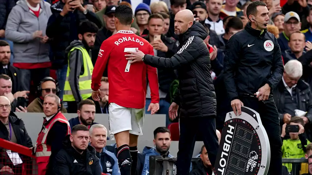 Manchester United latest: Ten Hag 'trolls' a legend while Ronaldo is dropped for first time