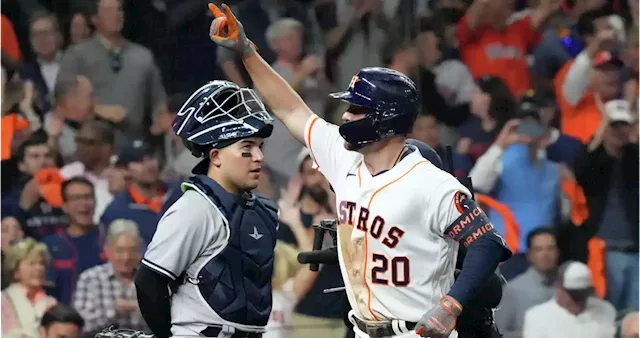 Astros' Chas McCormick, Jeremy Peña make Yankees pay in ALCS Game 1