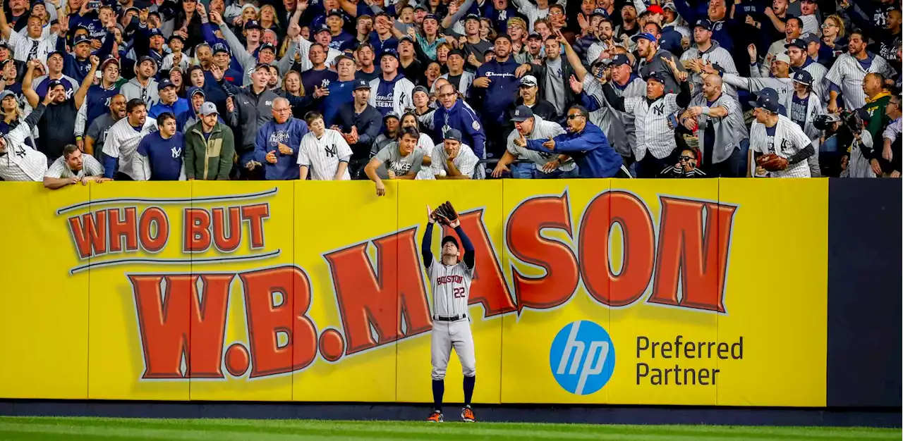 'It gets dicey': Former Astro Josh Reddick on playing outfield in front of Yankee Stadium fans