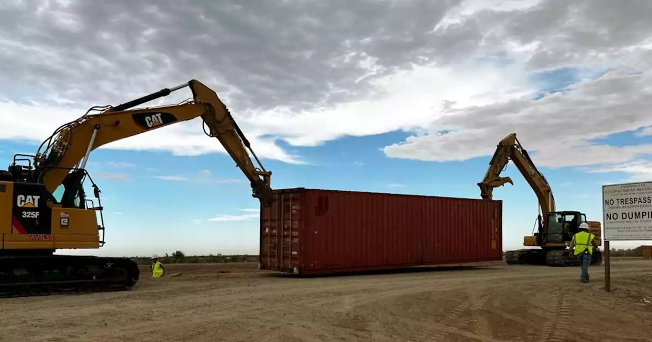 Governor Doug Ducey, CBP, respond to government claims of removing border containers