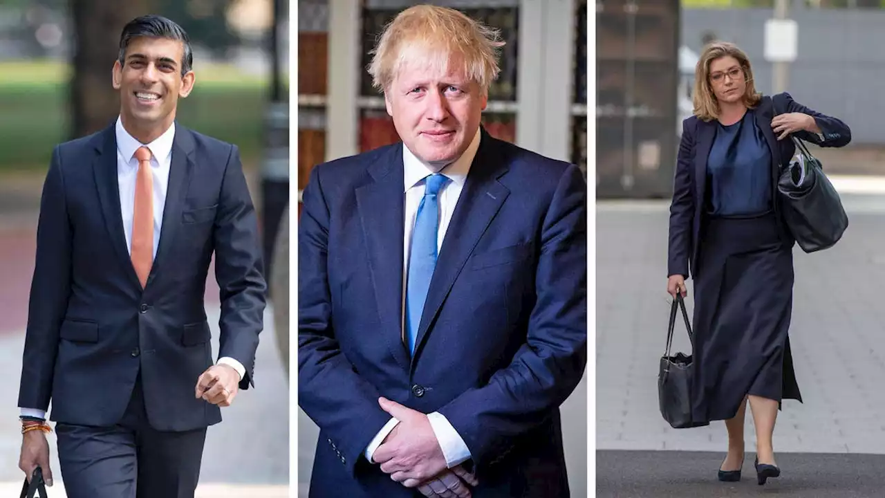 Boris Johnson ‘plans to run for PM’ as Rishi Sunak and Penny Mordaunt set to fight it out for No10