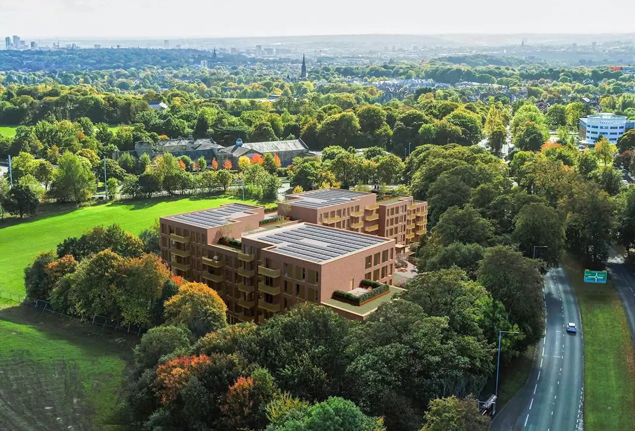 This former police station is being transformed into 127 homes in north Leeds